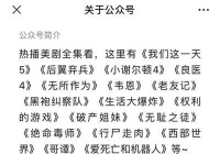 简单可复制0基础打造月赚3千的影视公众号